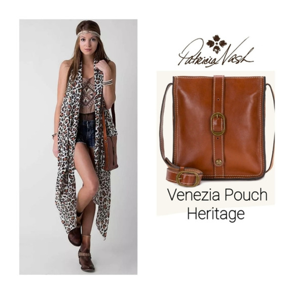 Patricia Nash VENEZIA Pouch Crossbody - Picture 1 of 16